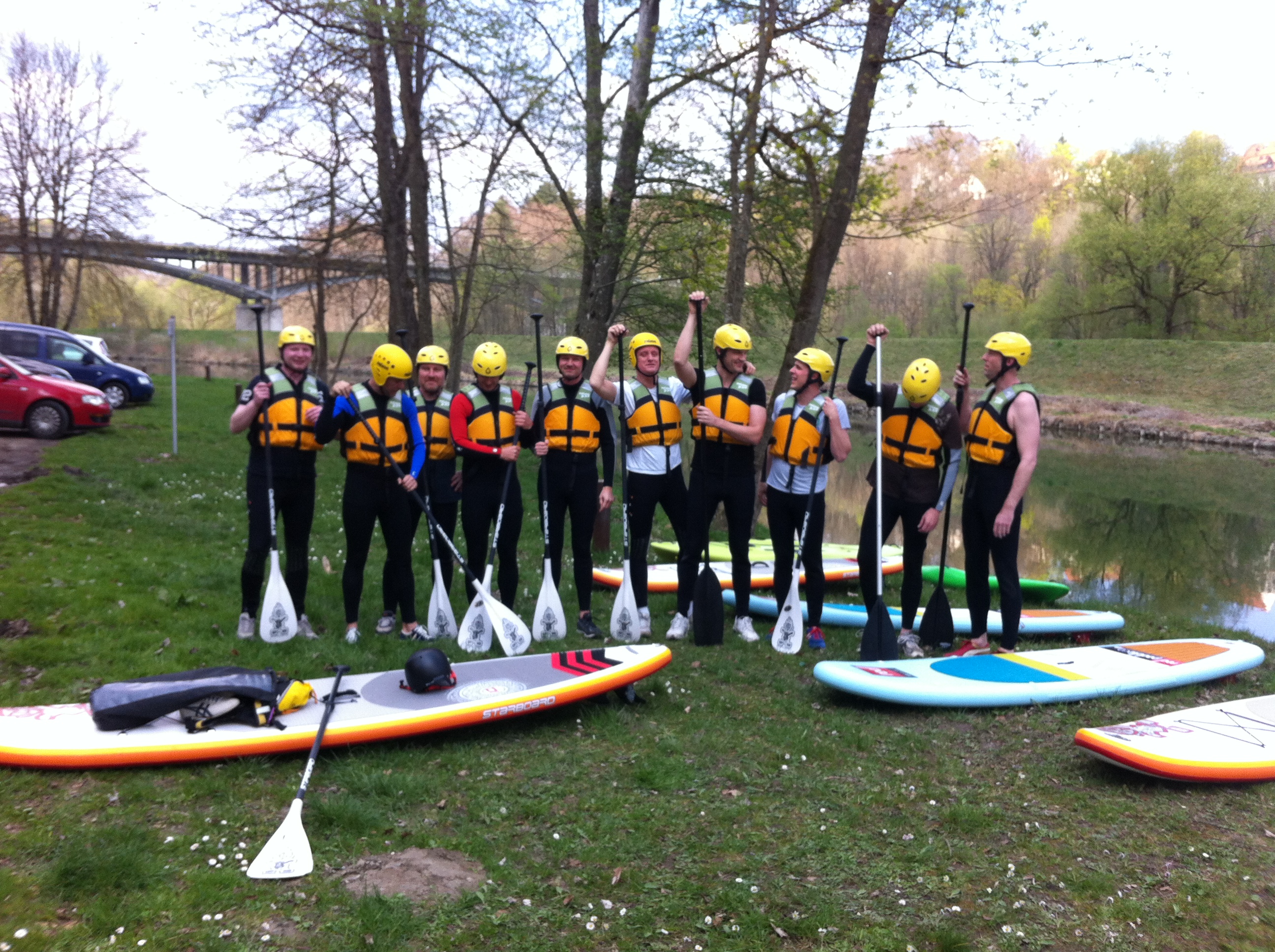Stand up Paddle Junggesellenabschied