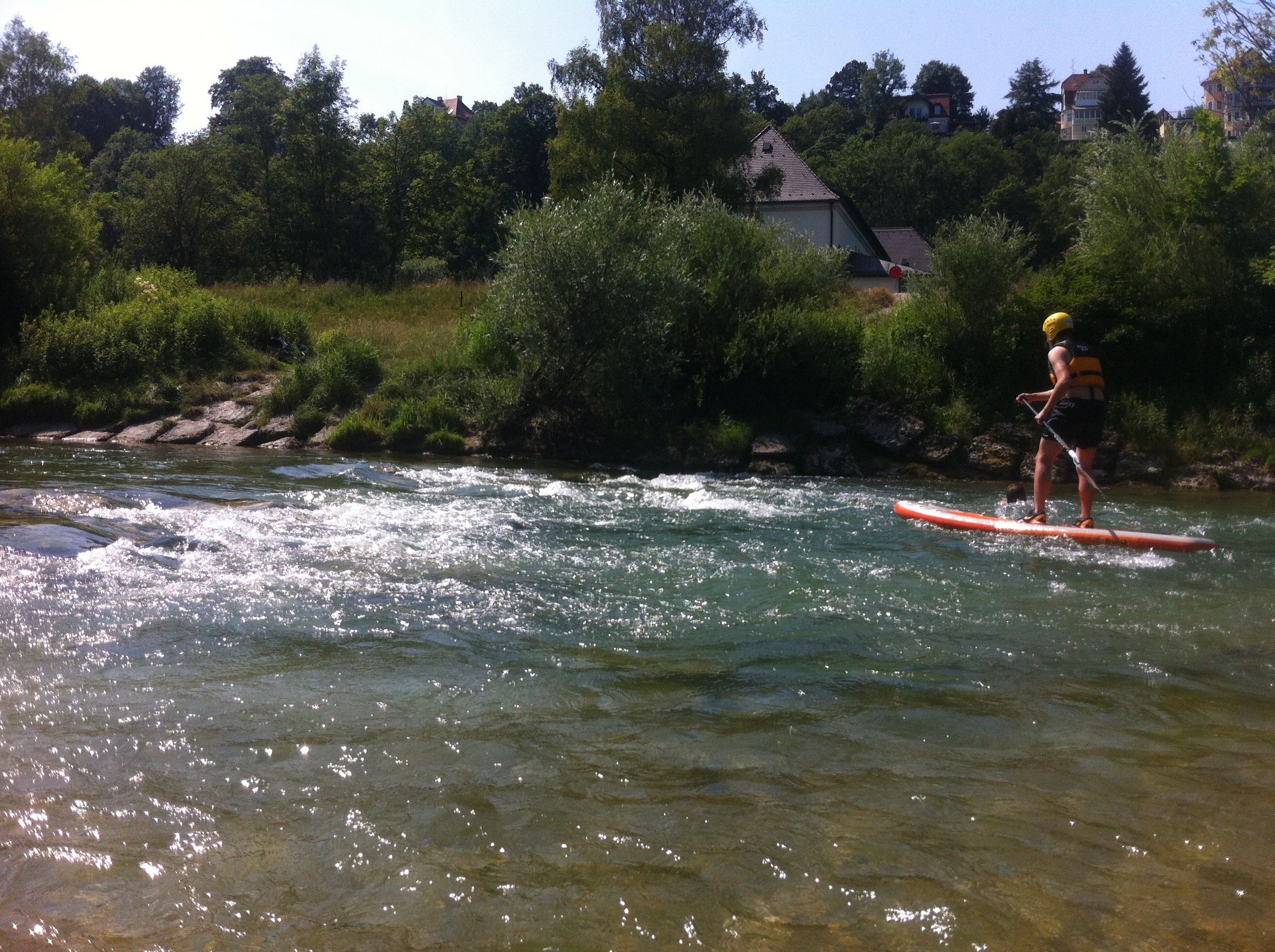 Stand up Paddle Isarkanal